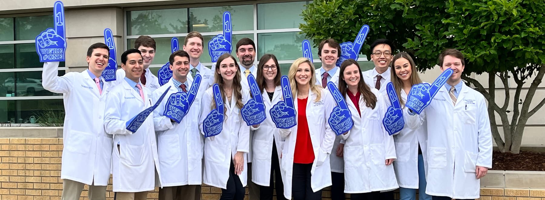 Group photo of Otolaryngology residents.